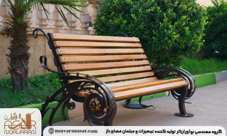 نیمکت چوبی برای خانه