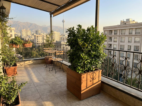 فلاورباکس چوبی 60در60در70