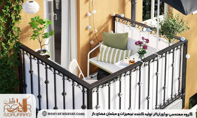 12 ایده برای تراس‌ها و بالکن های کوچک 2