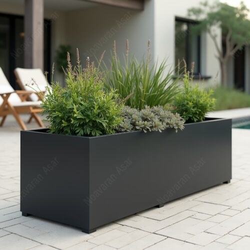 فلاور باکس گالوانیزه 125*40 (2)