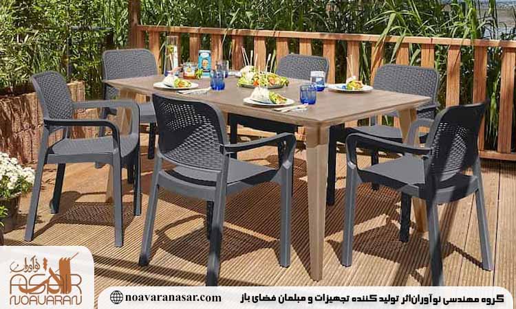 معرفی بهترین میز و صندلی باغی پلاستیکی مناسب شما3