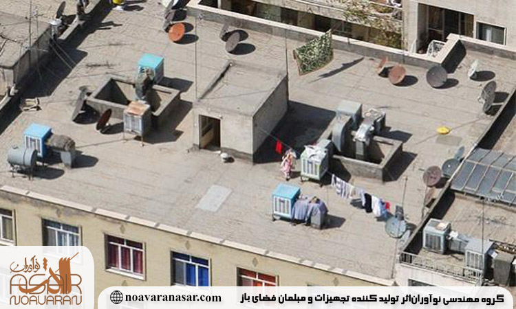 قانون ایزوگام پشت بام آپارتمان