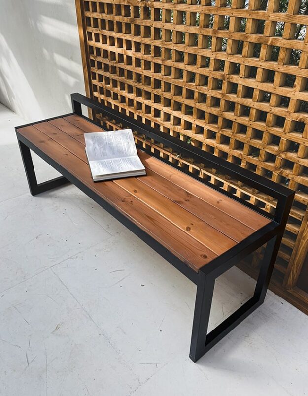 نیمکت چوبی کد 027