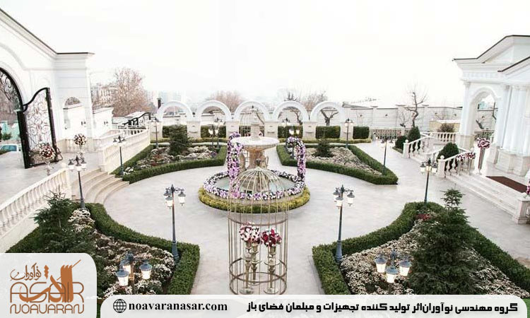 دکوراسیون روف گاردن برای عروسی3