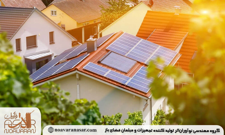 پنل های خورشیدی در روف گاردن2