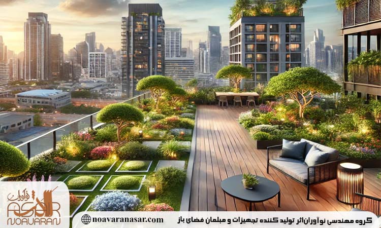 تاثیر روف گاردن ارگانیک بر بهبود عایق بندی حرارتی ساختمان3