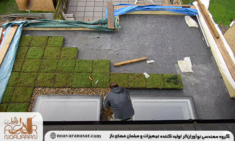 انواع مواد عایق صوتی مورد استفاده در روف گاردن