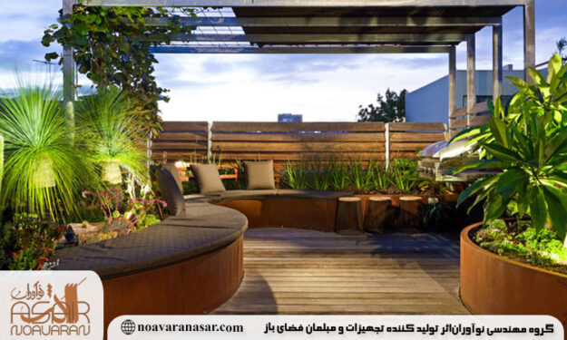 استفاده از گیاهان مناسب در روف گاردن کوچک