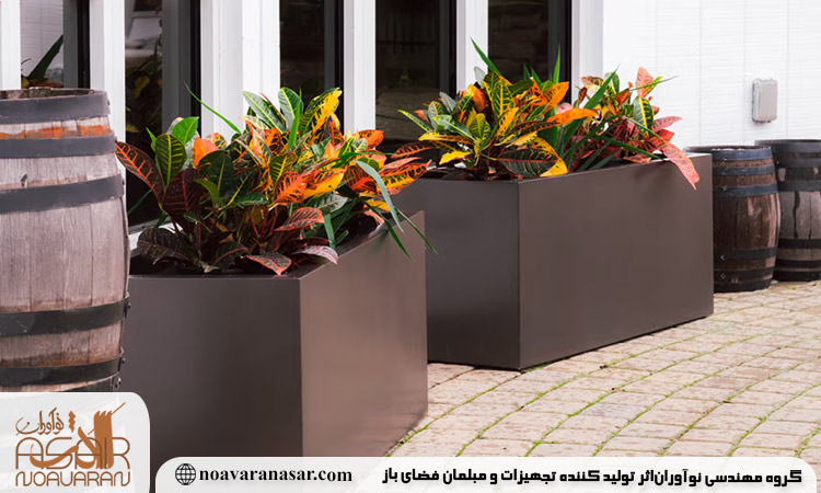 فلاورباکس فلزی و گالوانیزه