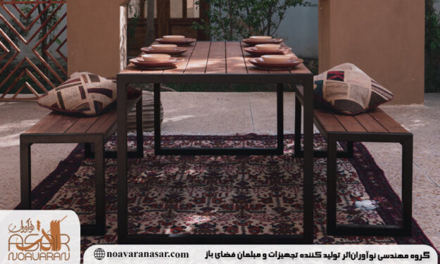 بهترین رنگ برای میز و نیمکت فضای باز