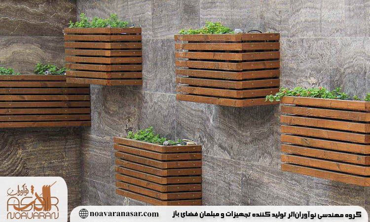 کاربرد فلاور باکس نمای ساختمان2