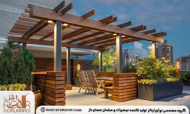 طراحی روف گاردن با جدید ترین متد ها و تجهیزات مدرن3