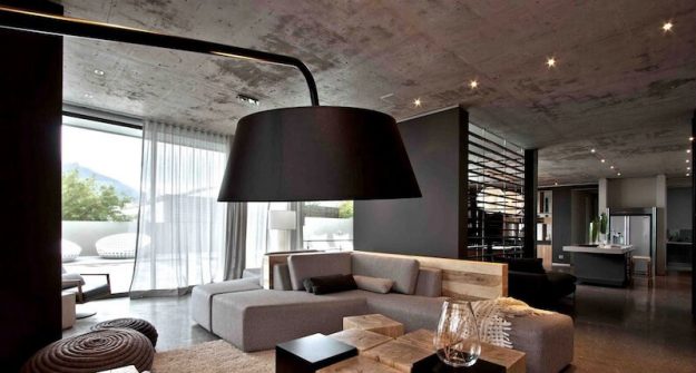 exposed-concrete-ceiling-3 بتن اکسپوز سقف | بتن اکسپوز برای سقف