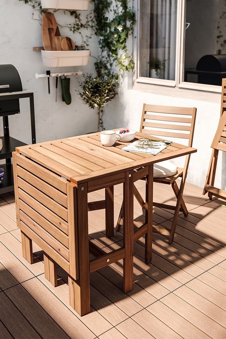 میز تاشو باغی