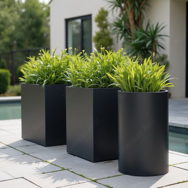 فلاور باکس گالوانیزه 50*50*70 (5)