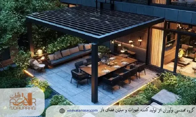 noavaranasar (1) طراحی تراس سبز