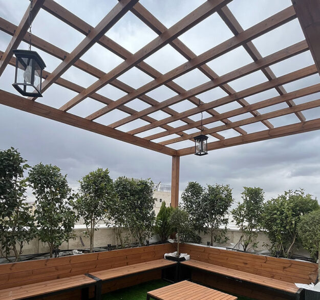 پروژه روف گاردن الوند