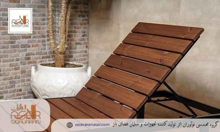 تخت افتاب زیبا و مقاوم