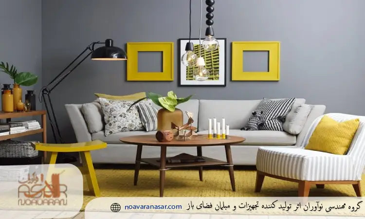 تاثیر نور بر رنگ طوسی