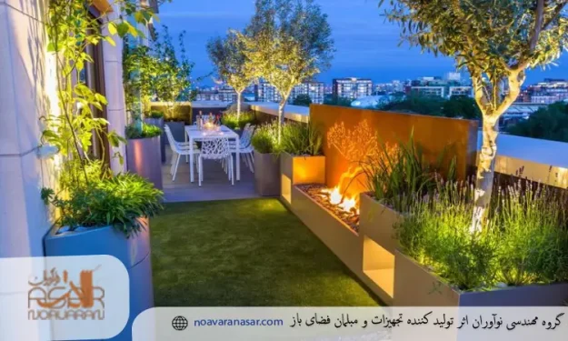 طراحی سان روف گاردن