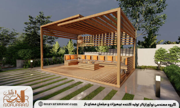مراحل گام به گام ساخت پرگولا در خانه