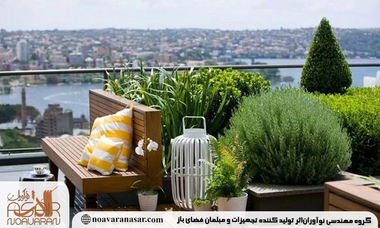 پوشش گیاهی مناسب قوانین روف گاردن